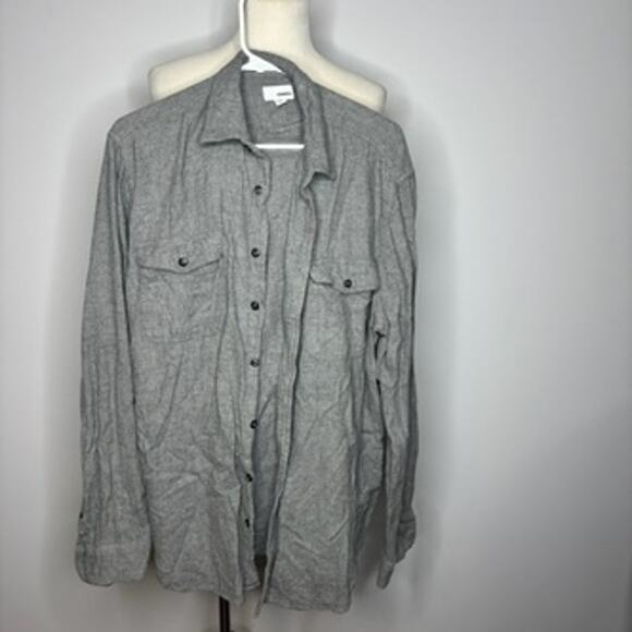 Sonoma - Grey Long Sleeve Button Down - Picture 2 of 3